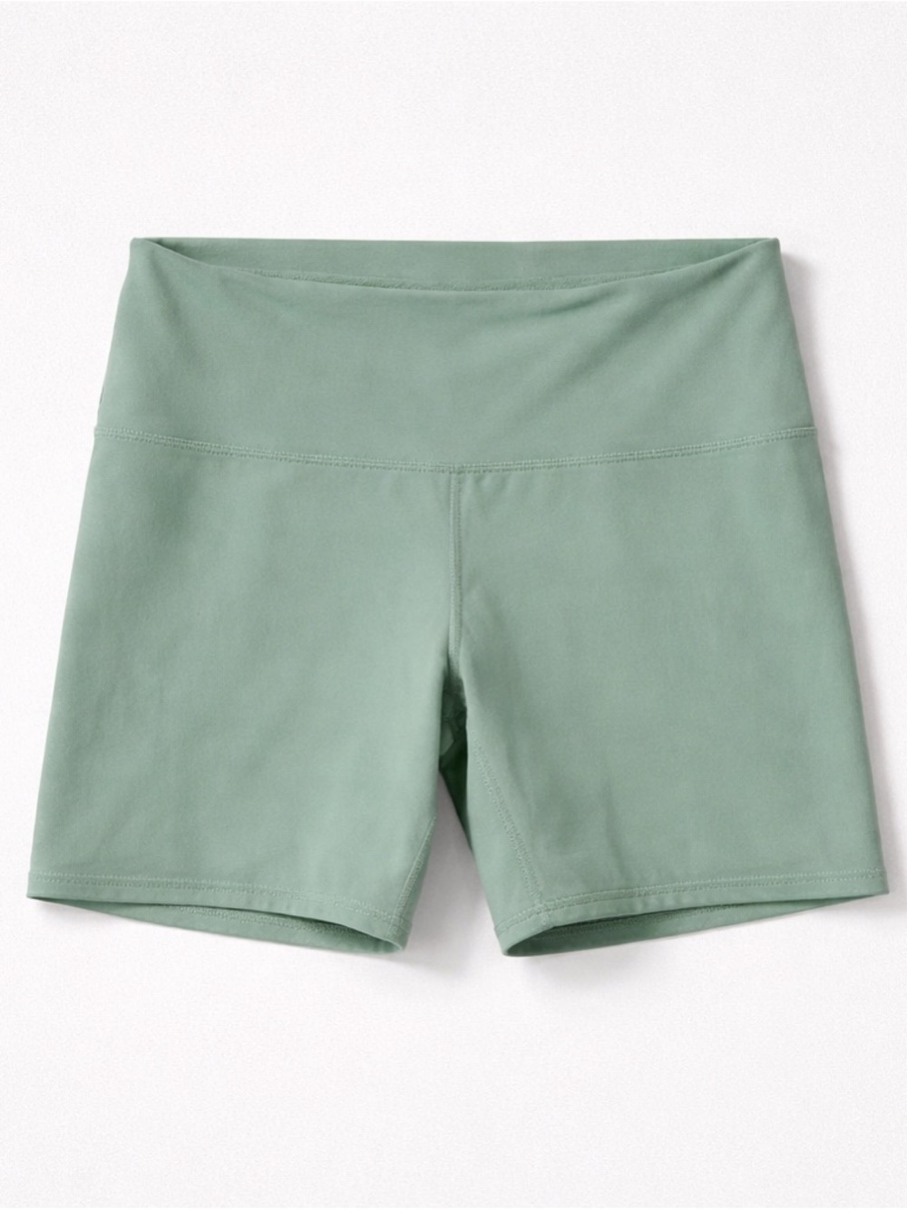 RBX Sage Green High Rise Bike Shorts | Size M | Athleisure Activewear